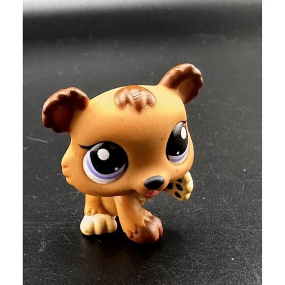 Littlest Pet Shop 1556 Petriplets Pack Baby Bear Purple Eyes LPS Authentic G3 - Picture 1 of 5